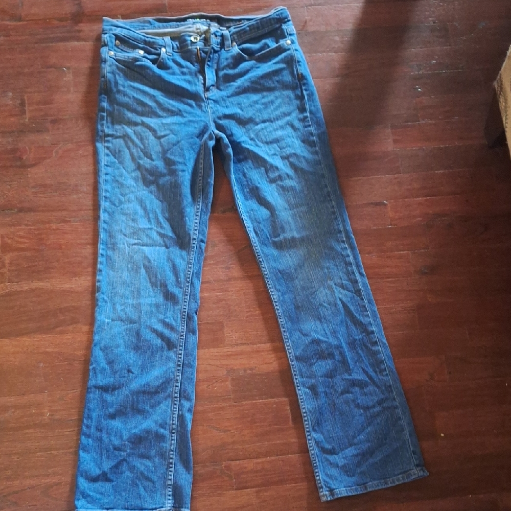 DKNY Women's Blue Boot Cut Jeans Size 10